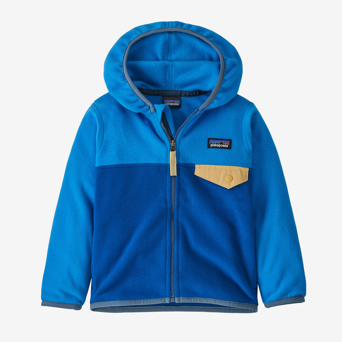 Baby Micro D Snap-T Fleece Jacket – Endless Blue/Vessel Blue