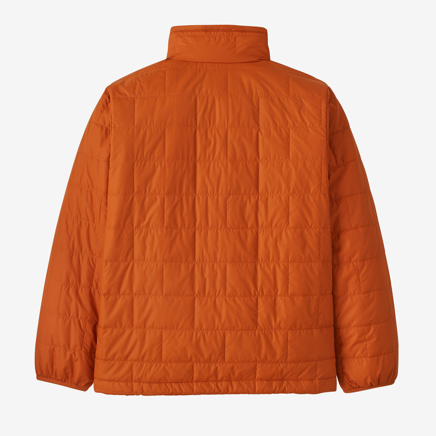 Kids’ Nano Puff Brick Quilt Jacket – Redtail Rust