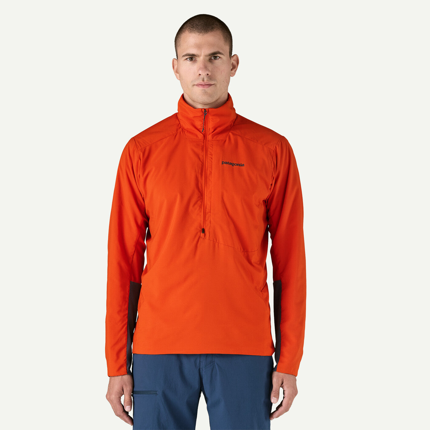 M’s Nano-Air Ultralight Pullover – Pollinator Orange