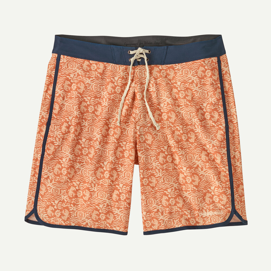M’s Hydropeak Side Shore 18in. Boardshorts – Mountain Breeze / Sunset Orange Online Sale